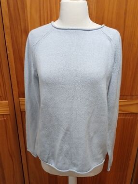 Eddie Bauer Pale Blue Crewneck Sweater